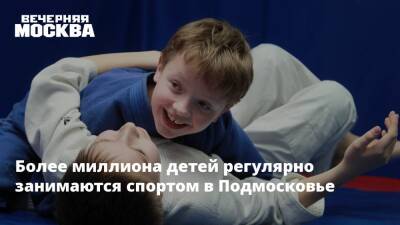 Более миллиона детей регулярно занимаются спортом в Подмосковье - vm.ru - Московская обл.