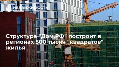 Структура "Дом.РФ" построит в регионах 500 тысяч "квадратов" жилья - realty.ria.ru - Москва - Россия - Новосибирск - Владимирская обл. - Приморье край - Владивосток - Новосибирская обл. - Владивосток - Строительство