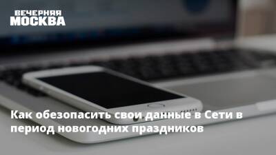 Как обезопасить свои данные в Сети в период новогодних праздников - vm.ru - Москва