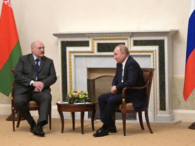 Владимир Путин - Александр Лукашенко - Путин подтвердил планы о проведении российско-белорусских учений в 2022 году - rosbalt.ru - Россия - Санкт-Петербург - Белоруссия