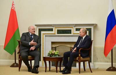 Владимир Путин - Александр Лукашенко - Лукашенко – Путину: Большой крен произошел в сторону нашего единения – вместе решать вопросы - ont.by - Москва - Санкт-Петербург - Белоруссия - Минск