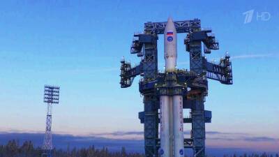 С космодрома Плесецк успешно запустили ракету «Ангара» с разгонным блоком нового поколения - 1tv.ru - Россия
