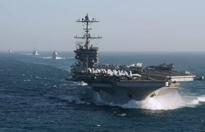 Ллойд Остин - Атомный авианосец ВМС США решили оставить в Средиземном море из-за угрозы вторжения РФ в Украину - sharij.net - Россия - США - Украина - Италия - Греция