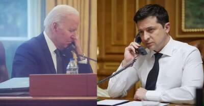 Владимир Зеленский - Джо Байден - В Белом доме анонсировали разговора Байдена с Зеленским - kp.ua - Россия - США - Украина