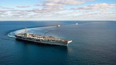 США решил оставить в Средиземном море ударную группу военных кораблей - 5-tv.ru - США - Украина