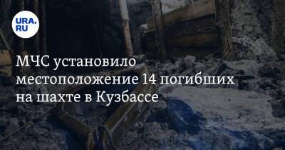 Владимир Путин - МЧС установило местоположение 14 погибших на шахте в Кузбассе - ura.news - Россия - Кемеровская обл.
