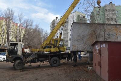 В Астрахани власти проводят масштабный демонтаж гаражей - astrakhanfm.ru - Астрахань - район Ленинский
