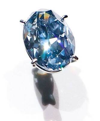 Самый большой голубой бриллиант, найденный в Ботсване, впервые доступен широкой публике - skuke.net - Ботсвана