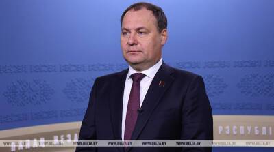 Роман Головченко - "Даже санкции не могут правильно ввести". Головченко о действиях Запада против Беларуси - belta.by - США - Белоруссия