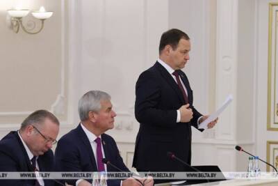 Роман Головченко - Премьер-министр Белоруссии анонсировал ответные санкции против стран Запада - interaffairs.ru - Белоруссия