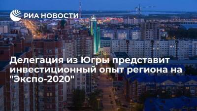 Наталья Комарова - Делегация из Югры представит инвестиционный опыт региона на "Экспо-2020" в Дубае - smartmoney.one - Россия - Югра