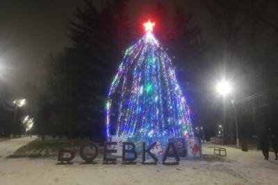 В Курске на Боевке украсили новогоднюю ель 85 гирляндами и 200 игрушками - chr.mk.ru - Русь - Курск