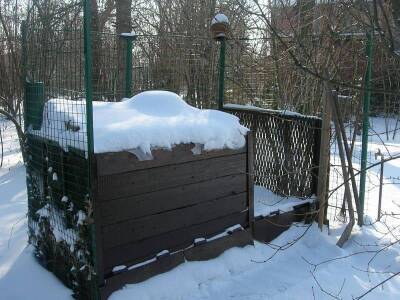 Как хранить компост зимой на даче правильно? 3 важных момента - skuke.net