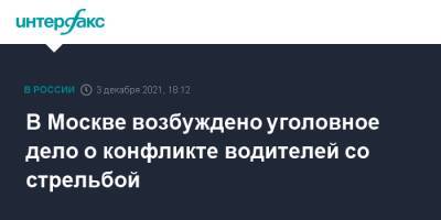 Ирина Волк - Людмила Нефедова - В Москве возбуждено уголовное дело о конфликте водителей со стрельбой - interfax.ru - Москва - Россия