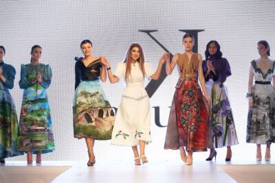 Azerbaijan Fashion Week - вечерние и свадебные платья, харыбюльбюль, эклектика, ready-to-wear… (ФОТО) - trend.az - Казахстан - Азербайджан - Baku