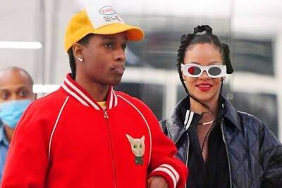 Off-duty: Рианна и A$AP Rocky на шопинге в Нью-Йорке - skuke.net - Нью-Йорк - Барбадос - Нью-Йорк