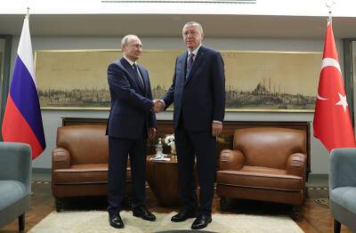 Владимир Путин - Тайип Эрдоган - Путин и Эрдоган обсудили ситуацию на Украине - tvc.ru - Россия - Сирия - Украина - Киев - Армения - Турция - Ливия - Азербайджан
