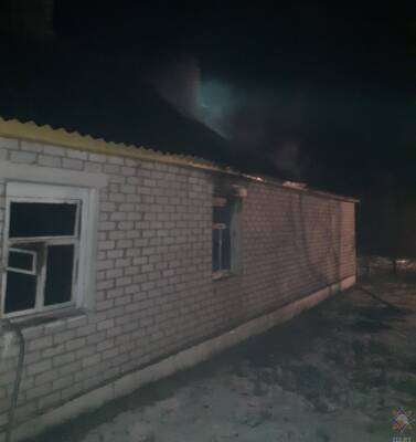 В Сморгонском районе на пожаре погиб 49-летний мужчина - grodnonews.by - Белоруссия - район Сморгонский