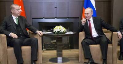Владимир Путин - Реджеп Тайип Эрдоган - Путин в разговоре с Эрдоганом прокомментировал применение «Байрактара» на Донбассе - kp.ua - Россия - Сирия - Украина - Киев - Армения - Турция - Ливия - Азербайджан