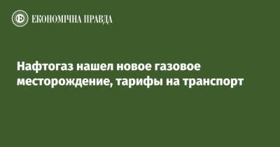 Виталий Кличко - Ринат Ахметов - Ирина Венедиктова - Нафтогаз нашел новое газовое месторождение, тарифы на транспорт - epravda.com.ua - Украина - Харьковская обл. - Киев