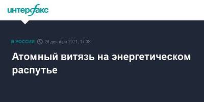 Атомный витязь на энергетическом распутье - smartmoney.one - Москва - Япония - Москва