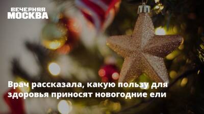 Врач рассказала, какую пользу для здоровья приносят новогодние ели - vm.ru
