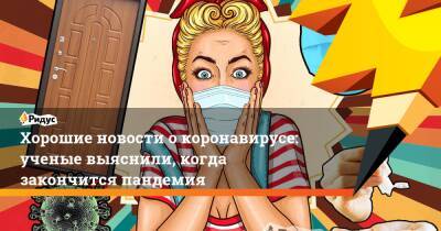 Хорошие новости о коронавирусе: ученые выяснили, когда закончится пандемия - ridus.ru - Юар