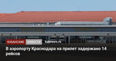 В аэропорту Краснодара на прилет задержано 14 рейсов - kubnews.ru - Москва - Анапа - Краснодарский край - Краснодар - Екатеринбург - Уфа - Ростов-На-Дону - Минеральные Воды - Сургут - Ереван - Ставрополь