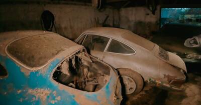 Porsche - Десятки редких ретро-авто обнаружили в старом сарае посреди леса (видео) - focus.ua - Украина - Англия - Бирмингем