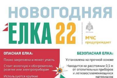 МЧС напоминает про 5 правил безопасных гирлянд на новогодней елке - kostroma.mk.ru - Кострома