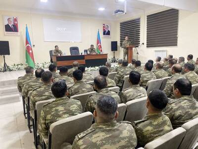 Проверена боеготовность воинских частей ВС Азербайджана, дислоцированных в Лачинском районе (FOTO) - trend.az - Азербайджан - Минобороны - район Лачинский