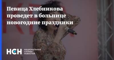 Марина Хлебникова - Певица Хлебникова проведет в больнице новогодние праздники - nsn.fm - Москва