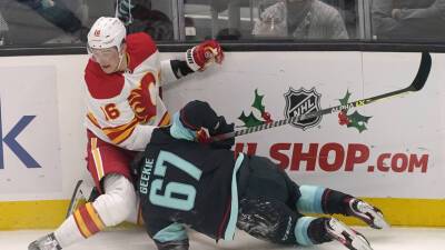 Джаред Макканн - Мэттью Ткачук - Никита Задоров - Ассист Задорова помог «Калгари» обыграть «Сиэтл» в матче НХЛ - russian.rt.com - Канада