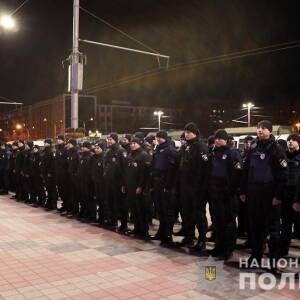 В Запорожье охранять порядок в новогоднюю ночь будет около 1200 полицейских и нацгвардейцев - reporter-ua.com - Украина - Запорожская обл. - Запорожье - Запорожье