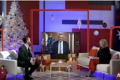 Александр Дрозденко - Сергей Бебенин - Сергей Бебенин и Александр Дрозденко поздравили жителей Ленобласти с Новым годом - mk.ru - Ленинградская обл.