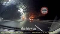 На трассе до Борисполя из-за гололеда десятки ДТП. Видео - vlasti.net - Киев - Борисполь - Київ