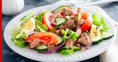 30 минут на кухне: салат с тунцом на скорую руку - profile.ru