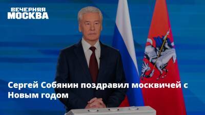 Сергей Собянин - Сергей Собянин поздравил москвичей с Новым годом - vm.ru