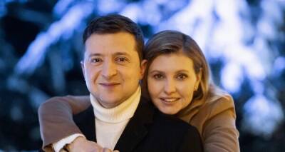 Владимир Зеленский - Зеленская - Зеленский с супругой опубликовали новогоднюю открытку с поздравлениями - почти как королевская семья - kp.ua - Украина
