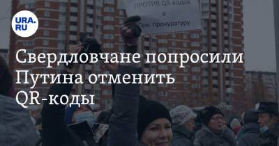Владимир Путин - Свердловчане попросили Путина отменить QR-коды - ura.news - Свердловская обл. - Нижний Тагил
