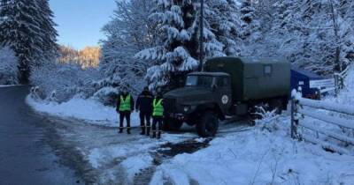 Мороз - В Карпатах открыли пункты обогрева: температура упала до -20 (ФОТО) - dsnews.ua - Украина