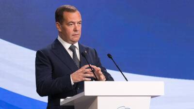 Владимир Путин - Дмитрий Медведев - Борис Грызлов - Дмитрий Медведев переизбран на пост председателя партии «Единая Россия» - vm.ru - Россия