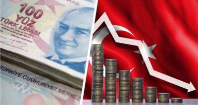 Турецкая лира продолжает падение на данных о росте инфляции - mediavektor.org - Турция