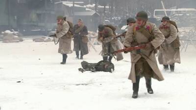 Особенную реконструкцию провели участники военно-исторических клубов в Московской области - 1tv.ru - Москва - Московская обл. - Берлин