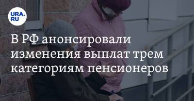 В РФ анонсировали изменения выплат трем категориям пенсионеров - ura.news - Россия