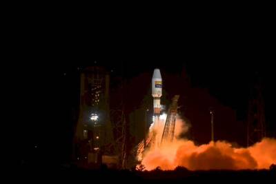 Ракета «Союз» успешно стартовала со спутниками Galileo с космодрома Куру - govoritmoskva.ru - Россия - Французская Гвиана