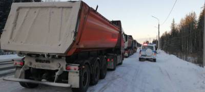 Водитель без разрешения ездил на большегрузе по Карелии - stolicaonego.ru - Ленинградская обл. - район Прионежский - республика Карелия