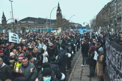 Олаф Шольц (Olaf Scholz) - Германия: Протесты против ограничений и обязательной вакцинации - mknews.de - Германия - Берлин