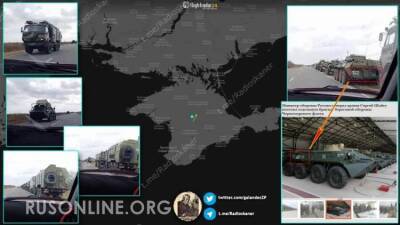 Российские морпехи маршем движутся к украинской границе (видео) - rusonline.org - Россия - Украина - Крым - Севастополь - с. Перевальное