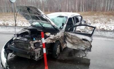 Машину выбросило в кювет: жесткое ДТП произошло утром на тюменской трассе - news.megatyumen.ru - Ялуторовск